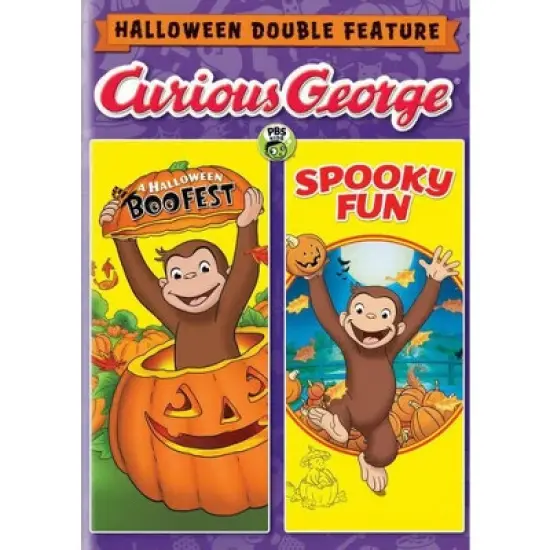 Curious George: Halloween Double Feature (A Halloween Boo Fest/Spooky Fun) (DVD) image {1}