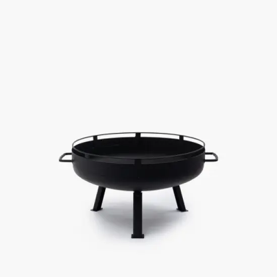 Barebones Black COWBOY FIRE PIT GRILL - 23" image {1}