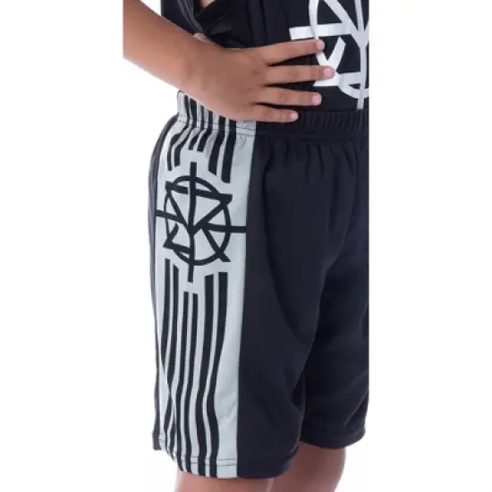 WWE Boys' Seth Rollins For The Greater Good Tank Short Sleep Pajama Set Black image {2}