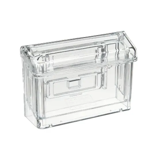 Deflecto&reg; Grab-A-Card&reg; Outdoor Business Card Holder in Clear image {2}