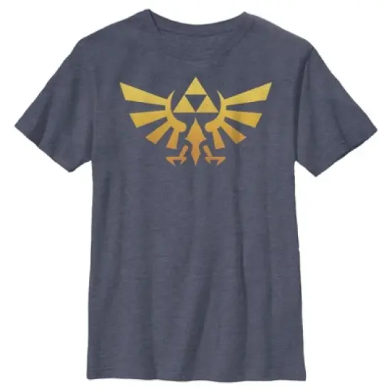 Boy's Nintendo Legend of Zelda Triforce Fade T-Shirt image {3}