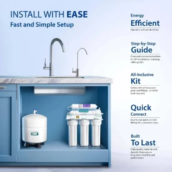 APEC Water Systems ROES-PH75 Undersink Reverse Osmosis Water Filtration System image {4}
