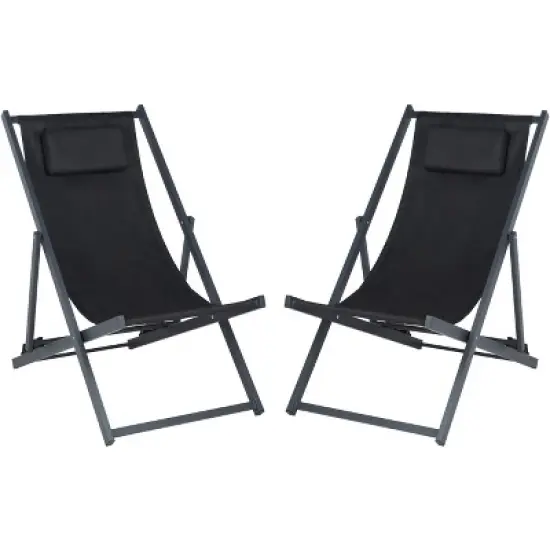 Camlin Sling Chairs (Set Of 2) - Safavieh image {13}