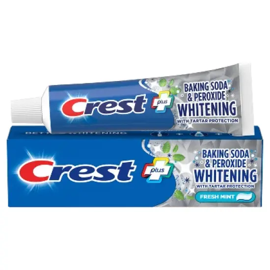 Crest Cavity & Tartar Protection Whitening Baking Soda & Peroxide Toothpaste - 8.2oz image {7}