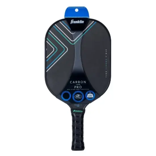 Franklin Sports 16" Raw Carbon Fiber Traditional Pickleball Paddle image {1}