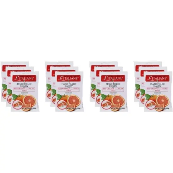 Le Specialita Italiane Candy with Red Orange - Pack of 12 - 3.52 OZ image {2}