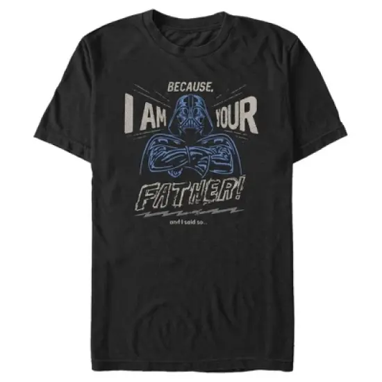 Men's Star Wars Father's Day Because I am Your Father and I Said So T-Shirt image {4}