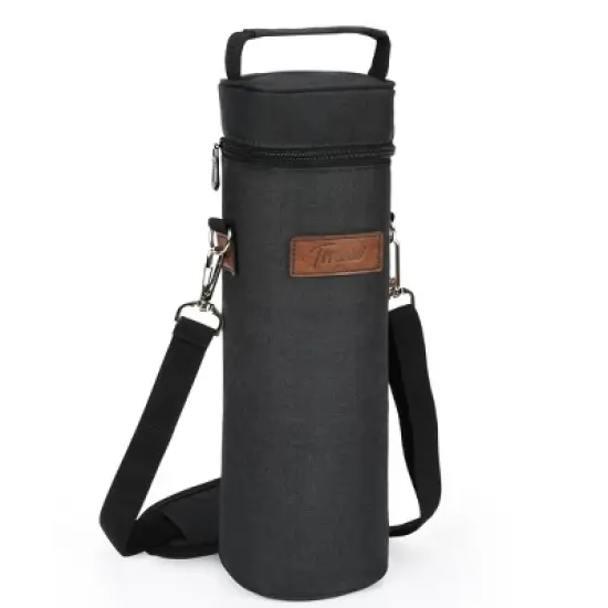 Tirrinia Single Wine Gift Bag, Portable Wine Cooler Bag, Insulated Bottle Carrier Tote, Wine Bag, Wine Lovers Must Haves, Valentine&rsquo;s Day Gift Idea image {7}