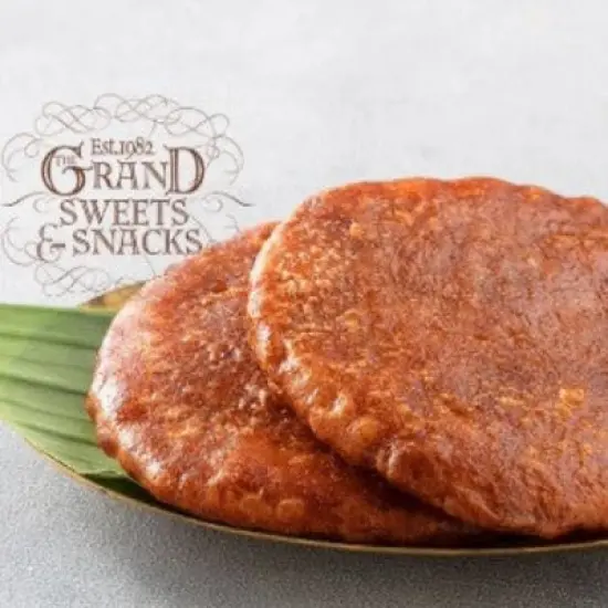 GSS Traditional Athirasam with Rice Flour Blended in Boiled Jaggery Syrup &ndash; Pack of 3 &times; 250g = Total 1.65 lbs image {3}
