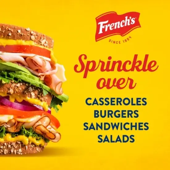 French's Original Crispy Fried Onions - 6oz image {13}