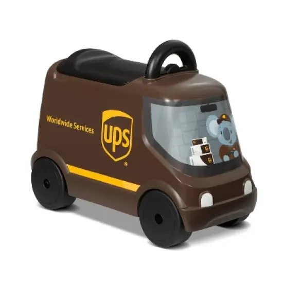 Radio Flyer UPS Delivery Truck Ride-On image {6}