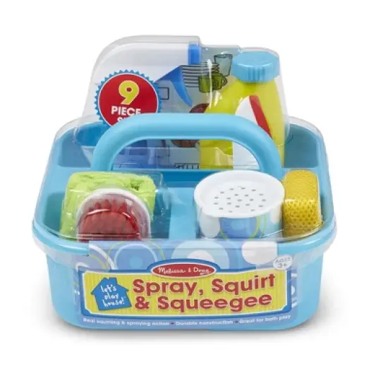 Melissa & Doug Spray, Squirt & Squeegee Play Set - Pretend Play Cleaning Set image {6}