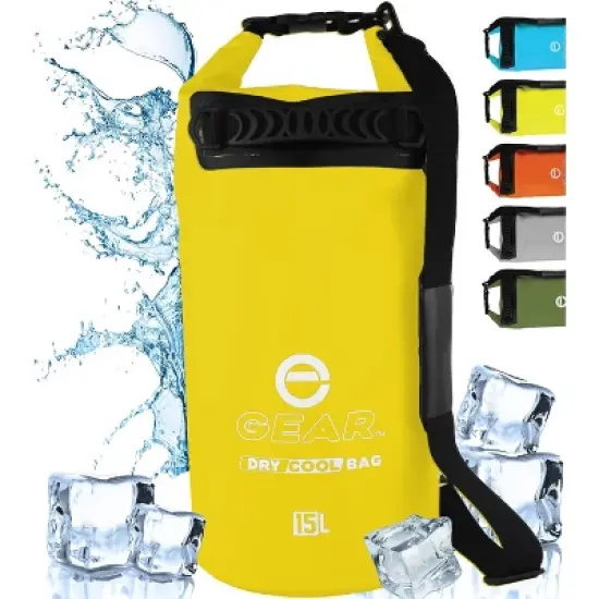 Enthusiast Gear Roll Top Floating Cooler Dry Bag &ndash; 18 Cans &ndash; 15L image {17}