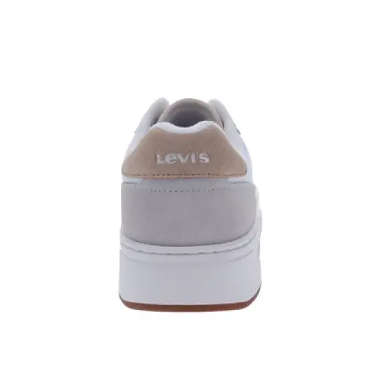 Levi's Mens Glide Genuine Leather Lace-Up Casual Sneaker Shoe image {2}