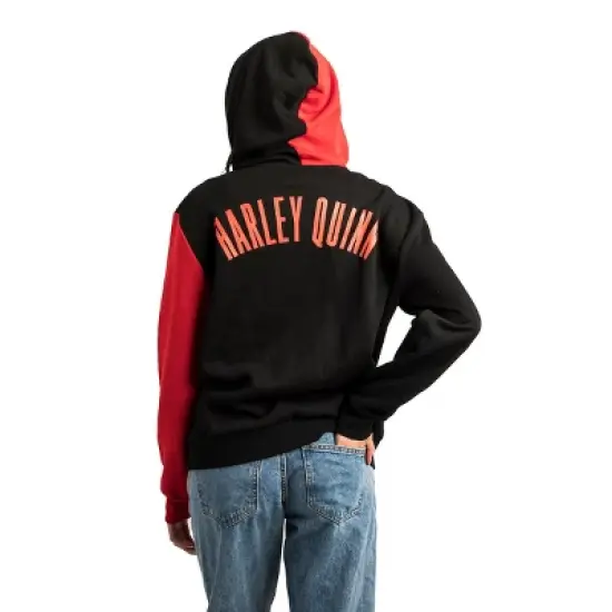 DC Comics Harley Quinn Adult Zip-Up Hoodie image {3}