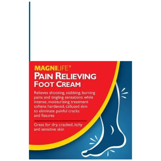 MagniLife Pain Relieving Foot Cream - 4oz image {2}