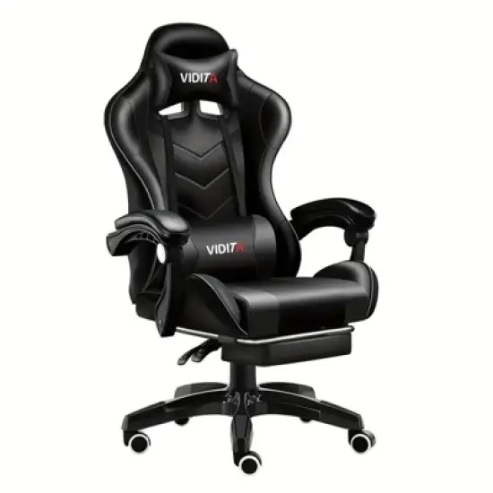 Ergonomic Gaming Chair with Lumbar Support &ndash; Sleek Racing Design image {5}