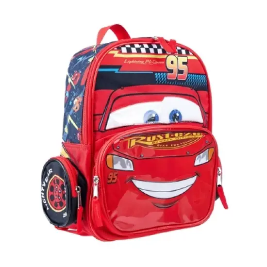 Disney Kids' Cars 12" Backpack - Red image {4}