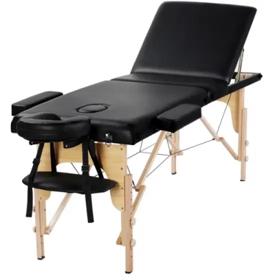 Yaheetech 3 Folding Massage Tables Adjustable Massage Bed image {8}