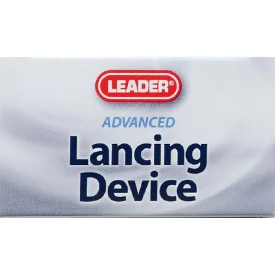 Leader Advanced Lancing Device,  Glucose Testing 1 ct image {2}