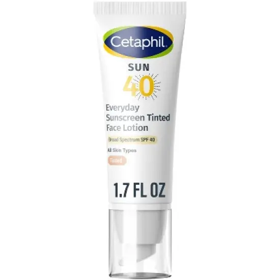 Cetaphil Sun Everyday Mineral Sunscreen Tinted Face Lotion with Zinc Oxide​ - SPF 40 image {11}
