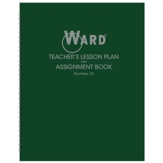 Ward Ward 8 Period Teacher Lesson Plan / Assignment Book (44 Weeks) image {4}