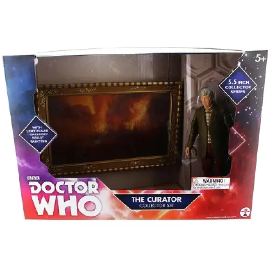 Seven20 Doctor Who 5" Action Figure Set The Curator image {1}