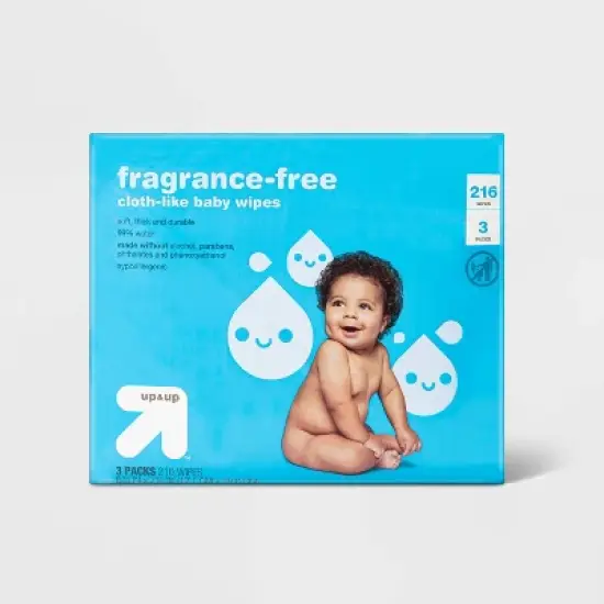 Fragrance-Free Baby Wipes - up & up&trade; (Select Count) image {19}