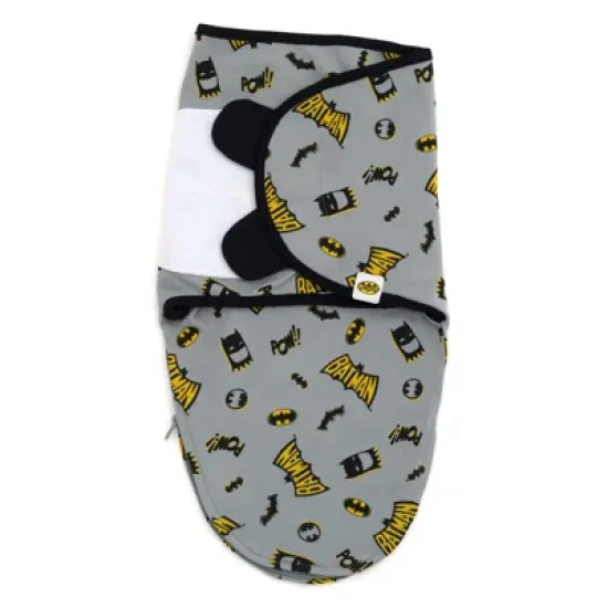 DC Comics Justice League The Flash Superman Batman Baby 3 Pack Swaddle Sacks Newborn to Infant image {1}