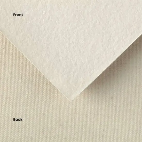 Jerry's Artarama Belle Arti Courbet Aqua Canvas Roll - 62 Inches x 5.5 Yards, 200 gsm, 100% Cotton Cold Press Watercolor Paper Roll Mounted to Poly- image {5}