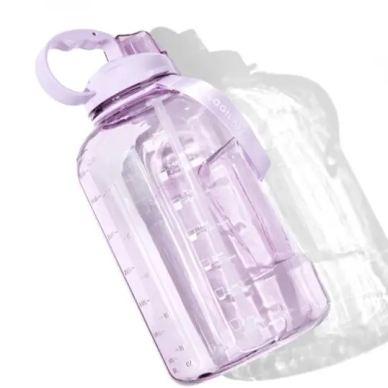 Blogilates 128oz Water Bottle - Lilac Haze: BPA-Free PETG, Portable Drinkware image {4}