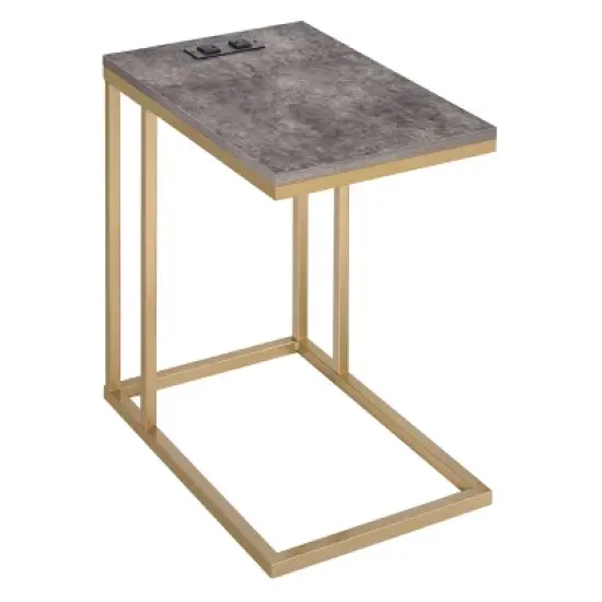 Norwich C Table with Power Port - OSP Home Furnishings image {10}