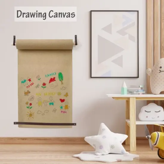 Wrapables Kraft Paper Roll 12" x 100' for Gift Wrapping, Packing, Moving, Postal, Arts & Crafts image {3}