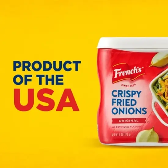 French's Original Crispy Fried Onions - 6oz image {7}