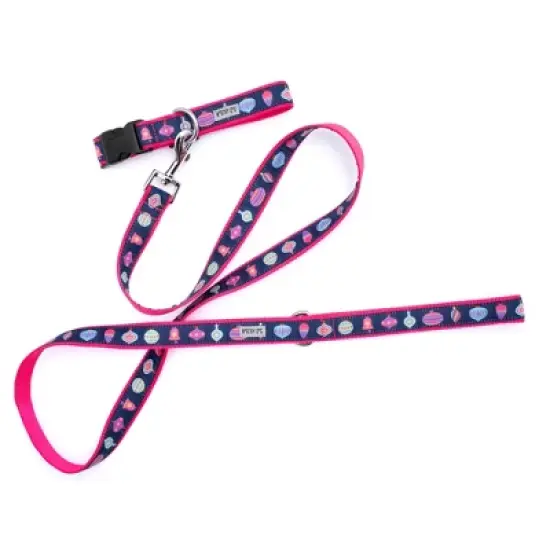 The Worthy Dog Vintage Ornaments Dog Collar image {1}