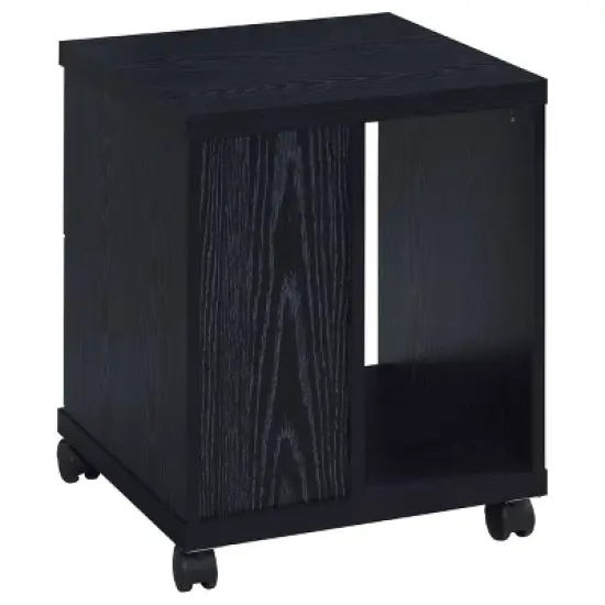 Russell 2 Drawer Mobile CPU Stand with Caster Wheels - Coaster image {5}