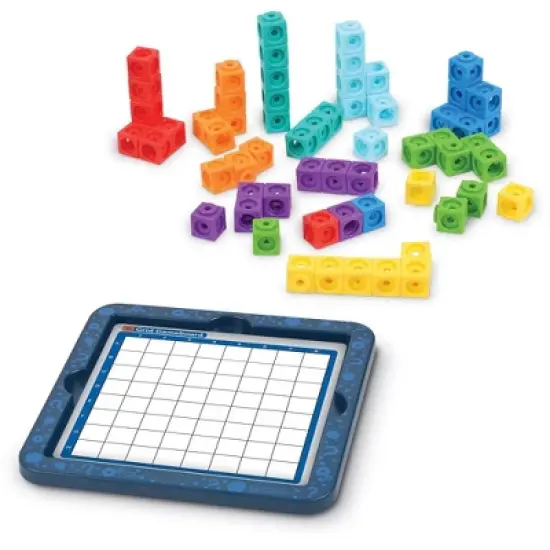 Learning Resources Mathlink Cubes Brain Puzzle Challenge image {1}