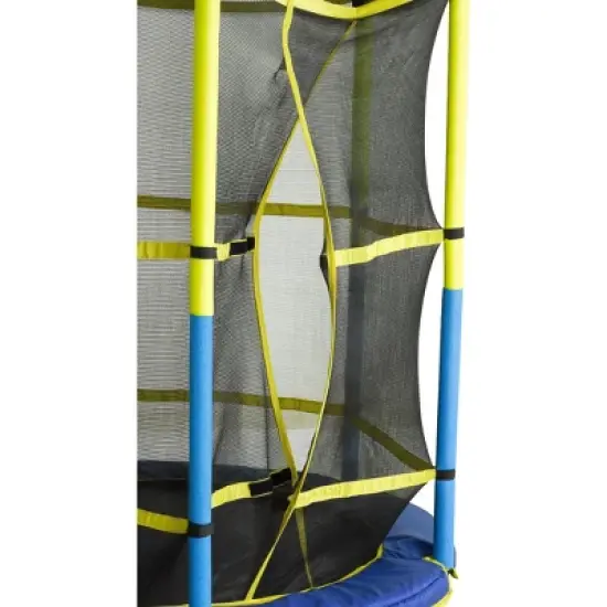 Upper Bounce 44.48" Trampoline Jumping Mat & Safety Net. Fits 55" Round Trampoline Frame - Replacement Mat & Net image {3}