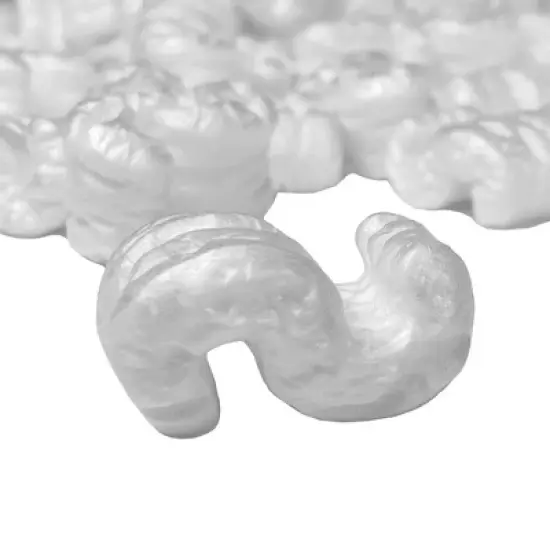 UOFFICE 3.5 Cubic Feet White Styrofoam Packing Peanuts image {4}
