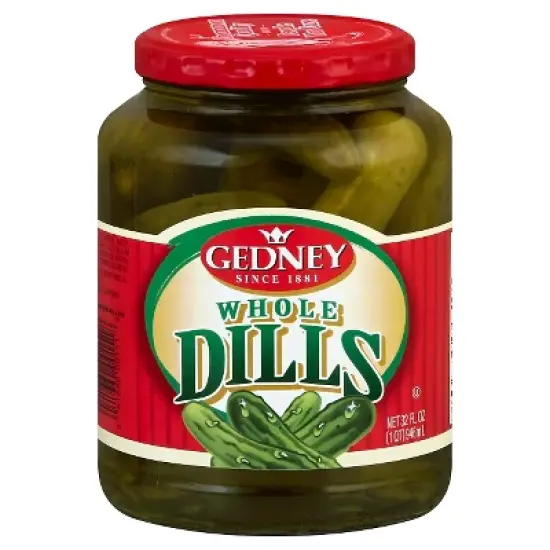 Gedney Whole Dill Pickles - 32oz image {1}