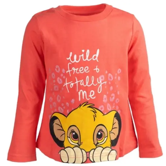 Disney Lion King Nala Simba Girls 2 Pack T-Shirts Little Kid to Big Kid image {2}