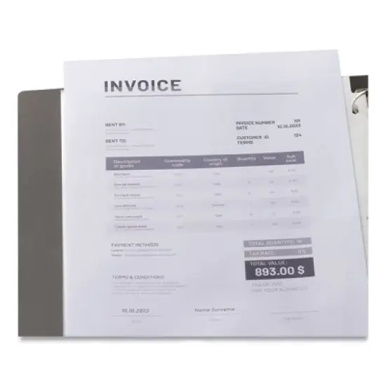 Universal Heavy Gauge Top-Load Poly Sheet Protectors - Letter - Case of 100 image {5}