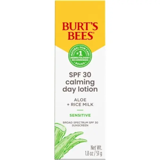 Burt's Bees Sensitive Calming Day Face Moisturizer - SPF 30 - 1.8oz image {4}