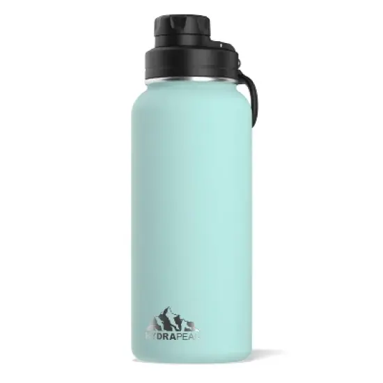HydraPeak 32oz Wide Mouth Stainless Steel Water Bottle image {1}
