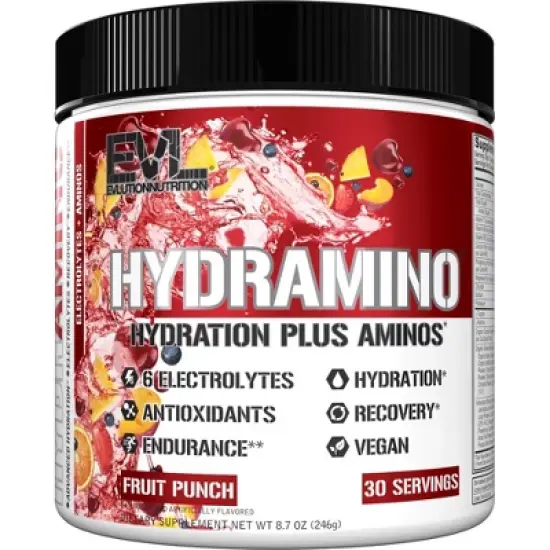 Evlution Nutrition Hydramino - Hydration + Amino Acids - 30 Servings image {5}
