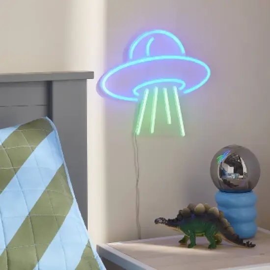 UFO Kids' Neon Light - Pillowfort&trade; image {1}