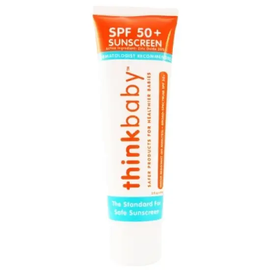thinkbaby Mineral Baby Sunscreen - SPF 50 - 2pk/6 fl oz image {2}