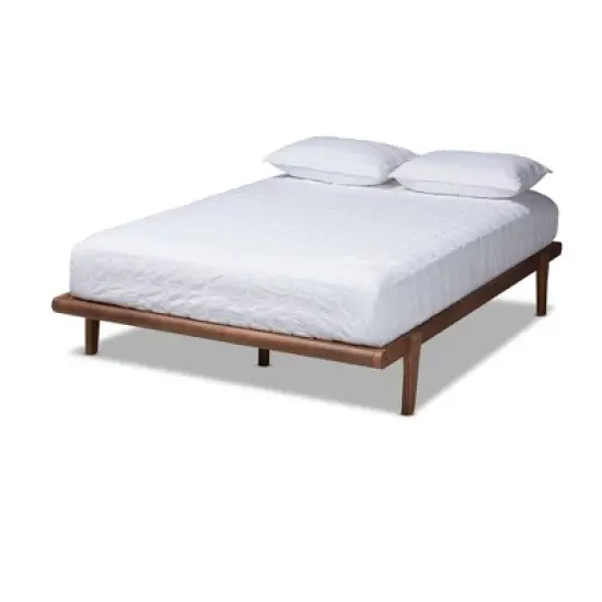 Kaia Finished Wood Platform Bed Frame - Baxton Studio image {8}