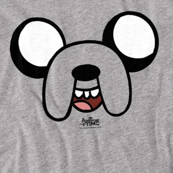 Men's Adventure Time Jake Head T-Shirt image {1}