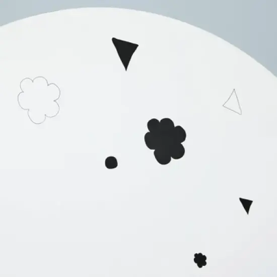 3pc Talori Kids' Table and Chair Set Gray/White - Buylateral image {2}